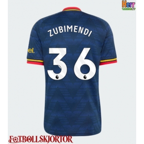 Arsenal Martin Zubimendi #36 Bortatröja 2026-27 Kortärmad